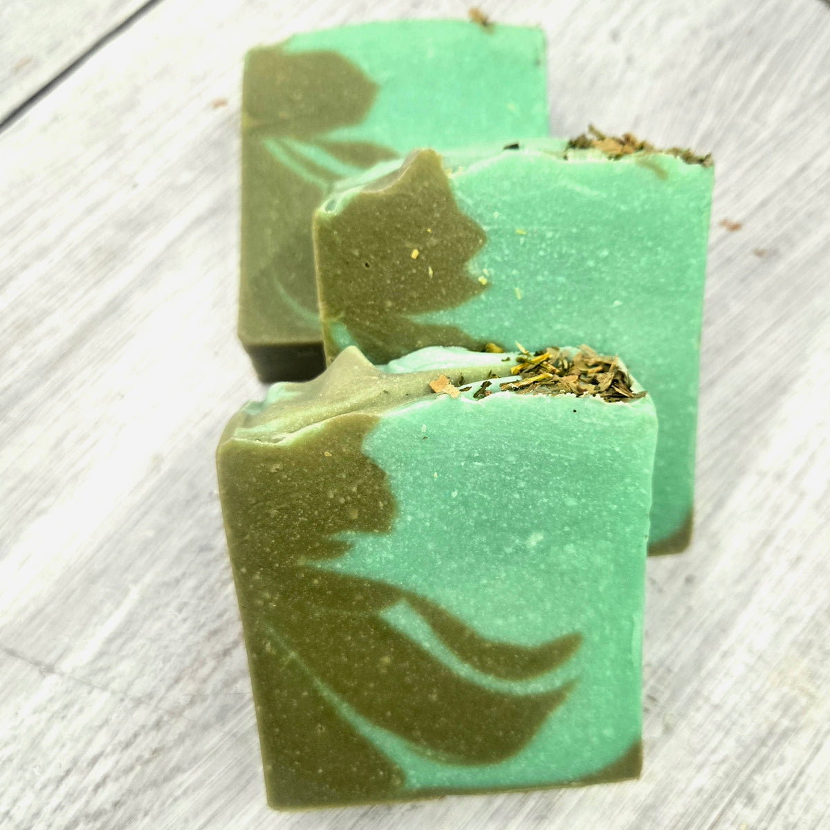Eucalyptus Mint Soap — green handmade soap bars from Nature’s Mercantile